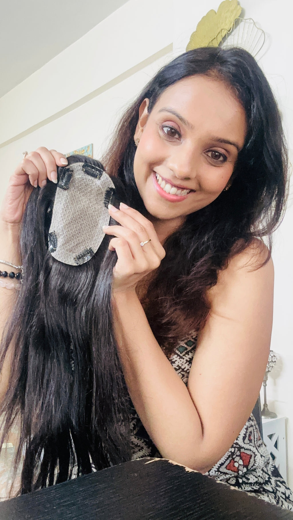 Premium volume booster hair topper