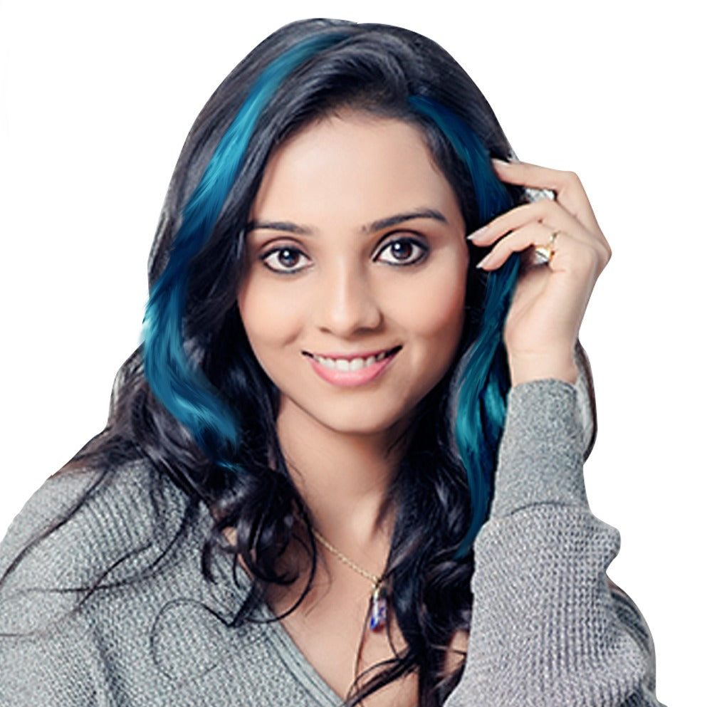 Clip-in Fashion colour strands